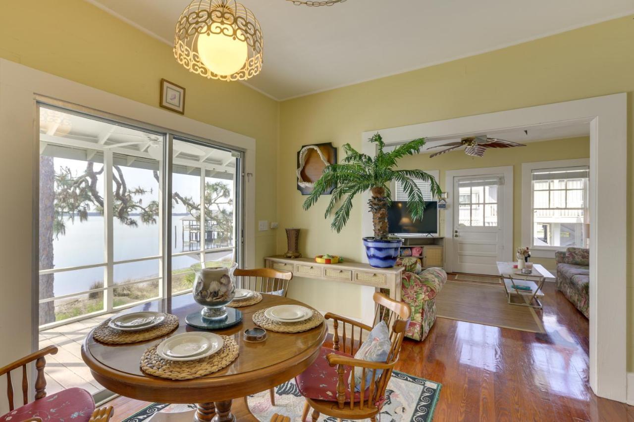 Waterfront Ochlockonee Bay Cottage With Views! Panacea Luaran gambar