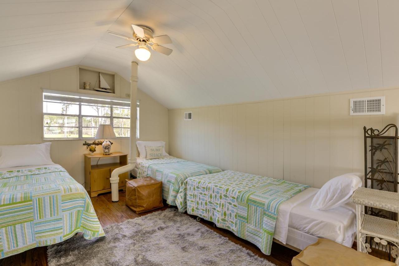 Waterfront Ochlockonee Bay Cottage With Views! Panacea Luaran gambar