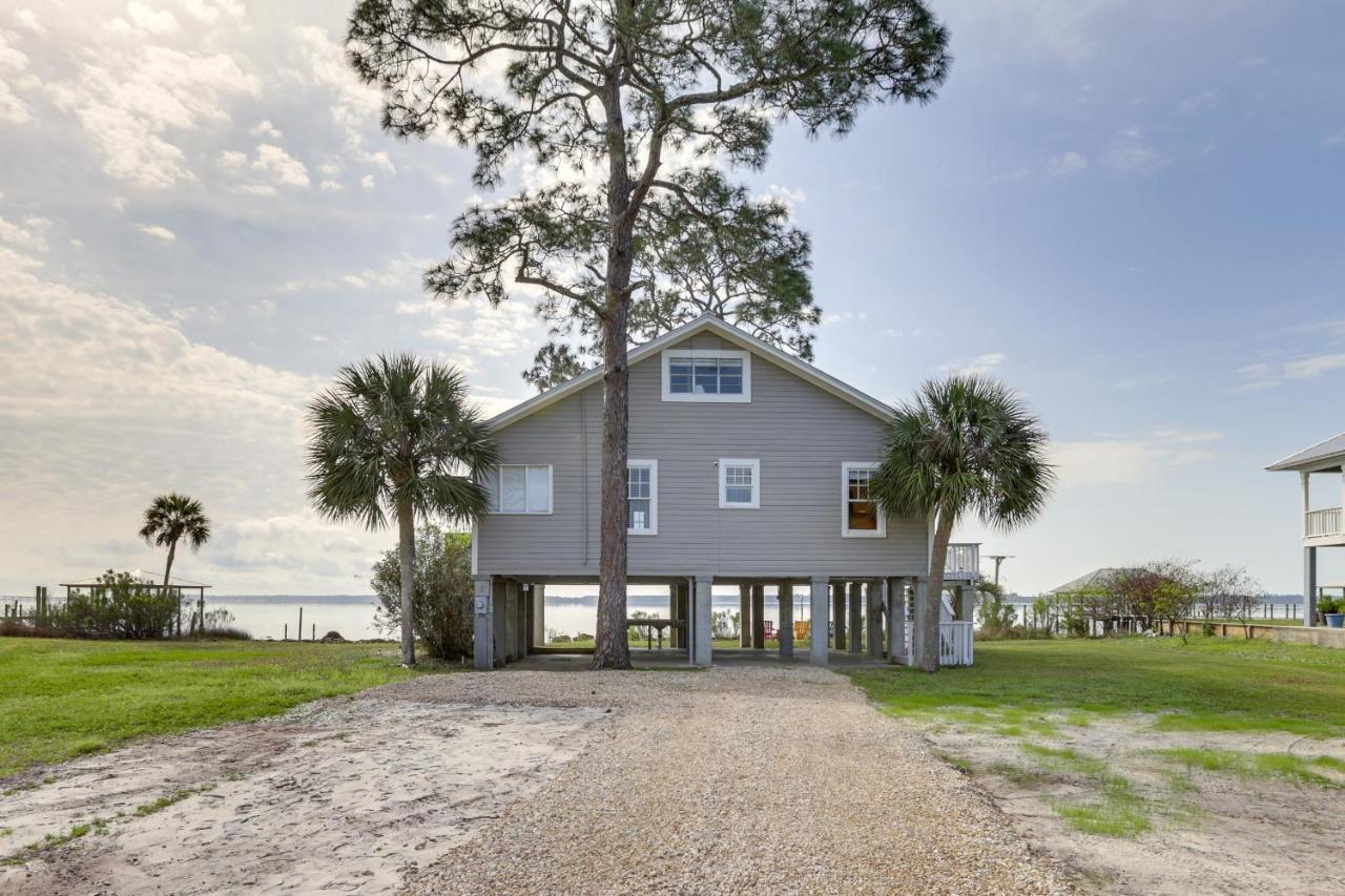 Waterfront Ochlockonee Bay Cottage With Views! Panacea Luaran gambar