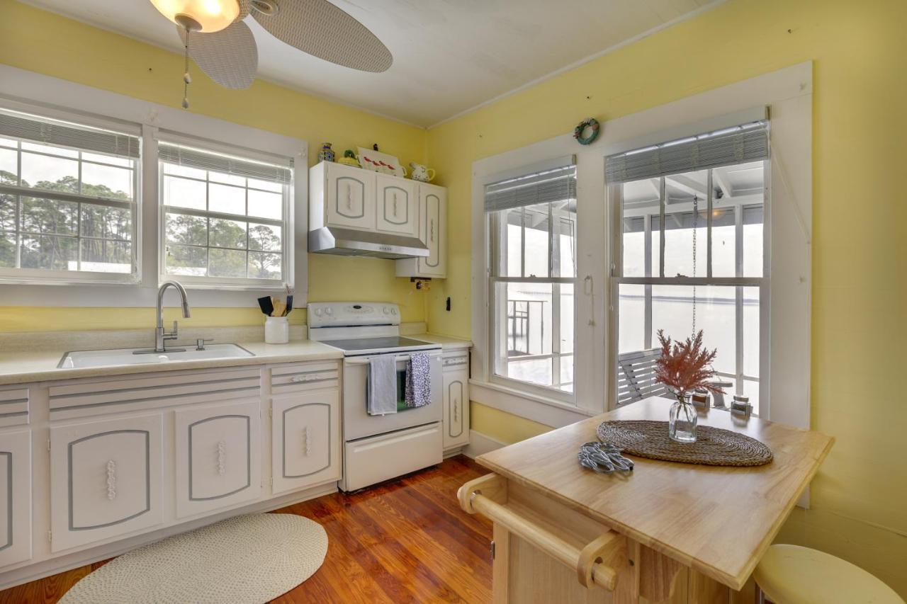 Waterfront Ochlockonee Bay Cottage With Views! Panacea Luaran gambar