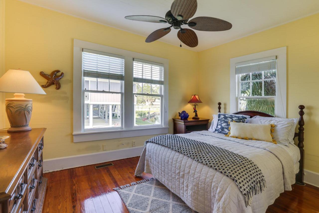 Waterfront Ochlockonee Bay Cottage With Views! Panacea Luaran gambar