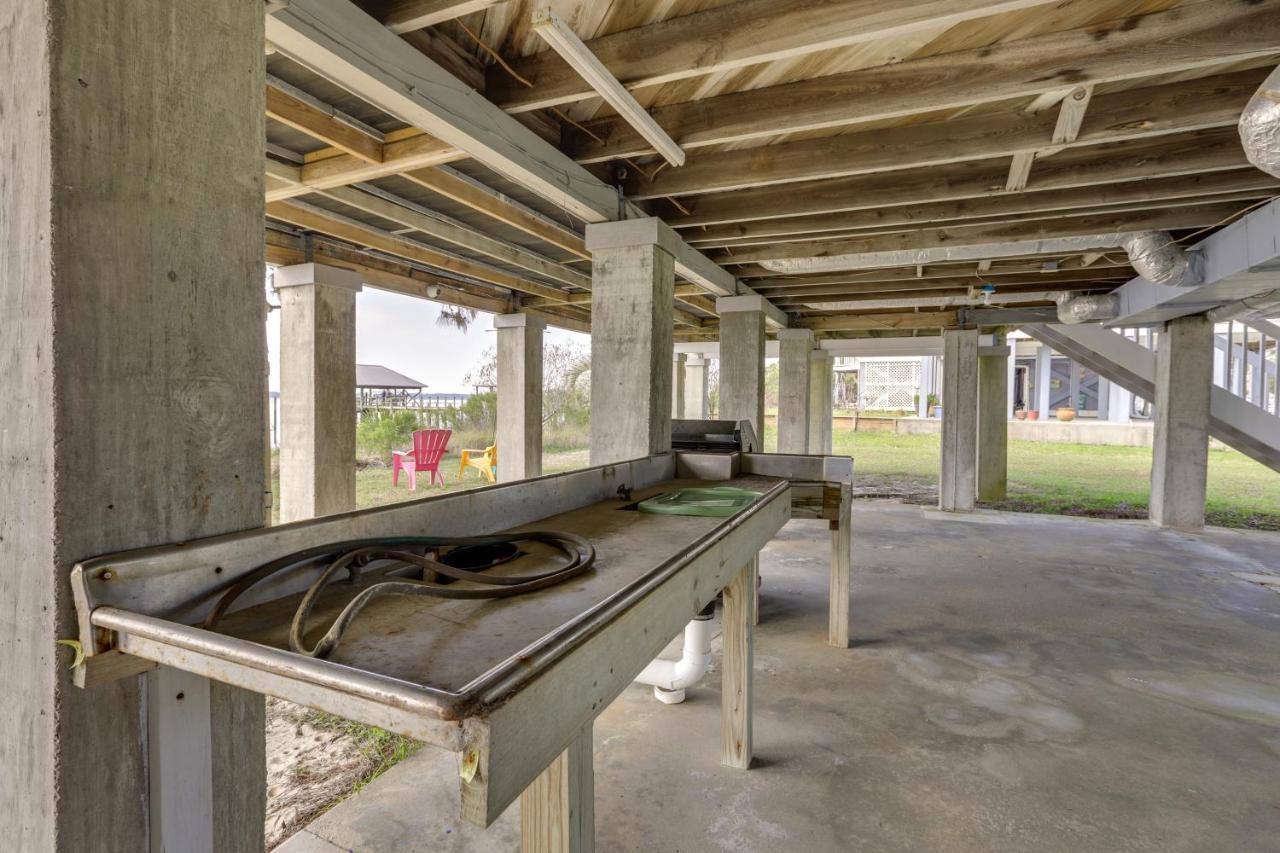 Waterfront Ochlockonee Bay Cottage With Views! Panacea Luaran gambar