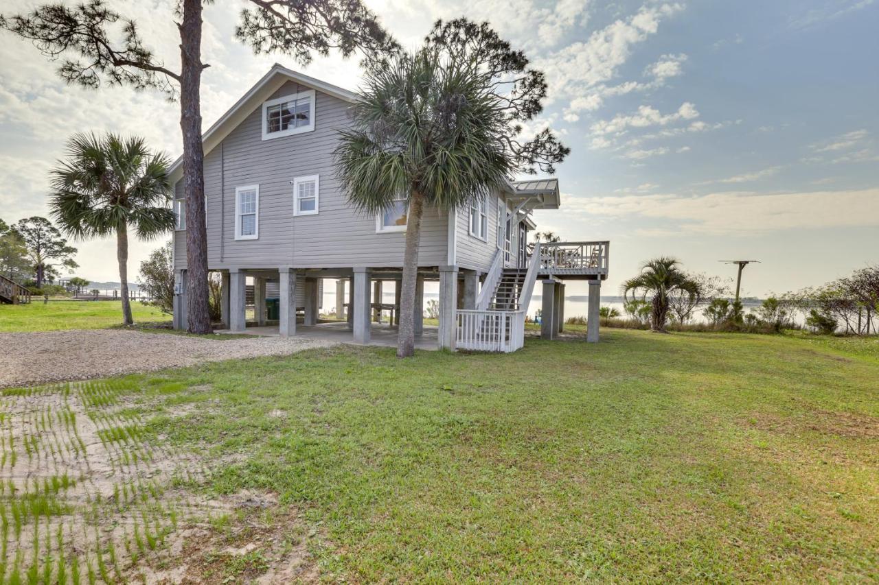 Waterfront Ochlockonee Bay Cottage With Views! Panacea Luaran gambar