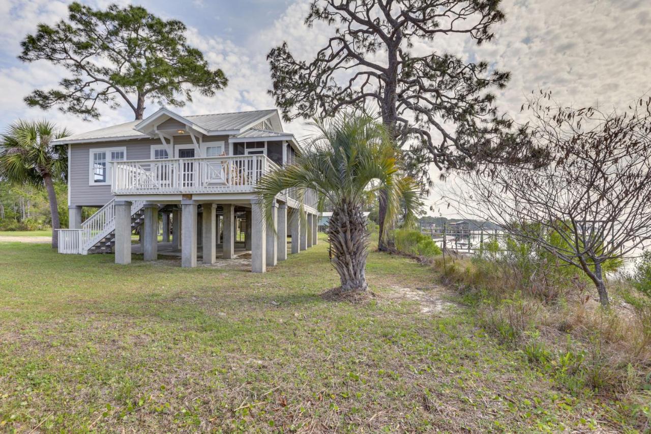 Waterfront Ochlockonee Bay Cottage With Views! Panacea Luaran gambar